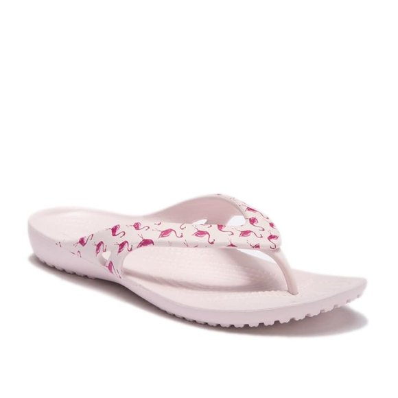CROCS Shoes | Crocs Flamingo Flip Flops Size 8 9 | Poshmark